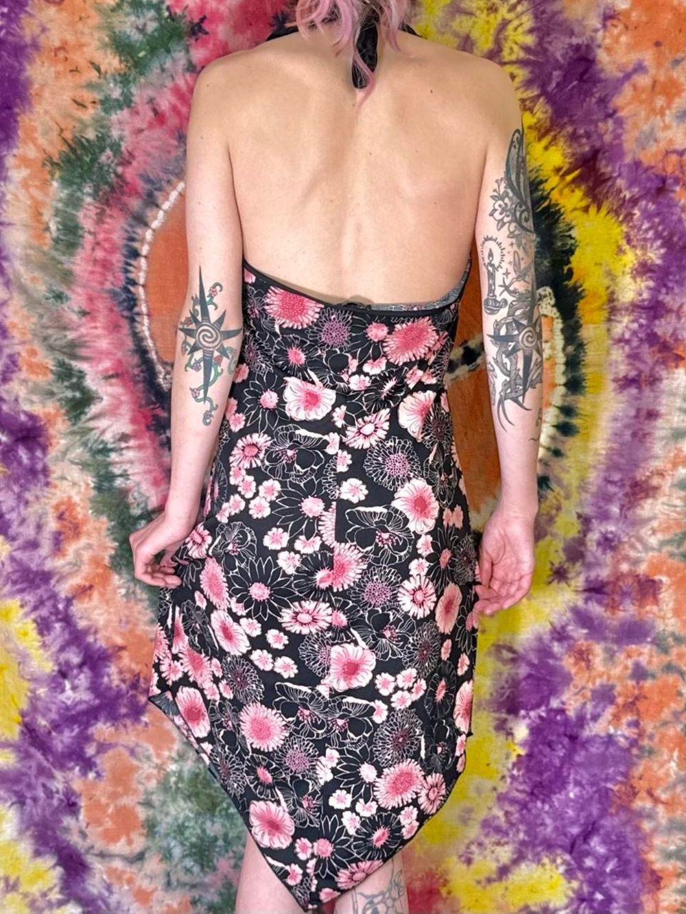 vintage halter dress - Picture 2 of 4